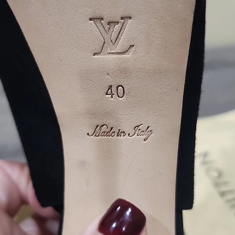 LOUIS VUITTON SUEDE 40 - Picture 8 of 9